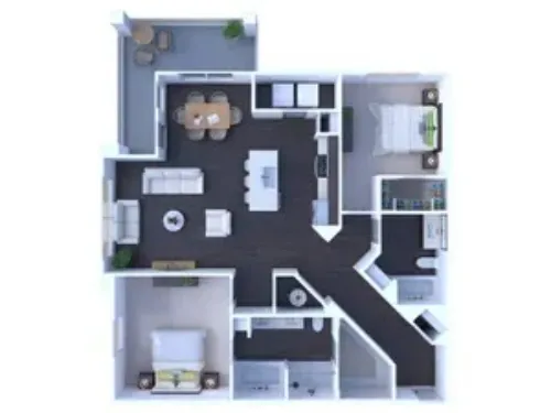 Prosper Elms Apartments FloorPlan 9