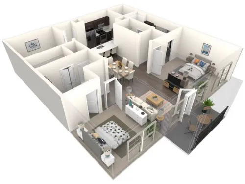 Regency Park Residences McKinney FloorPlan 13