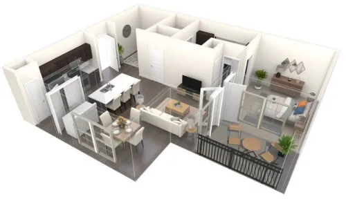 Regency Park Residences McKinney FloorPlan 4