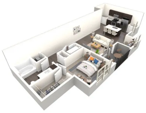 Regency Park Residences McKinney FloorPlan 5