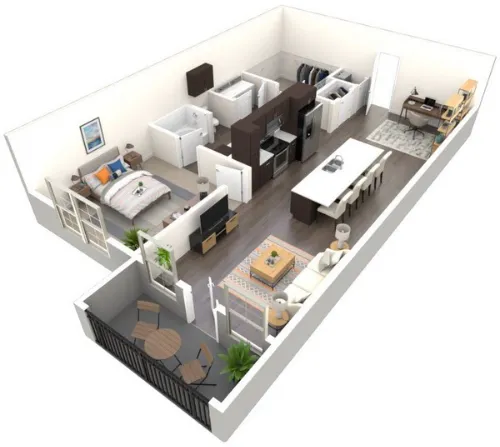 Regency Park Residences McKinney FloorPlan 4