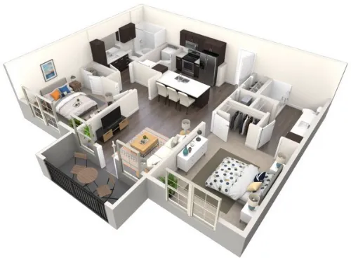 Regency Park Residences McKinney FloorPlan 9