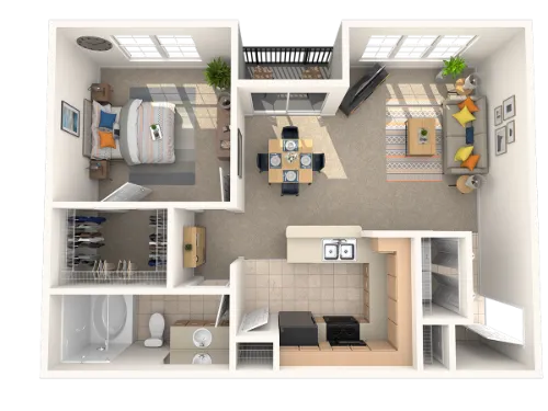 Reserve at Pebble Creek Floor plan 1
