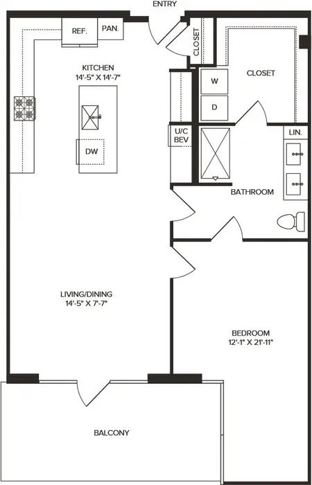 Residences at 6G FloorPlan 11