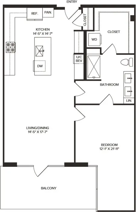 Residences at 6G FloorPlan 12