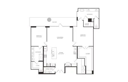 Residences at 6G FloorPlan 22