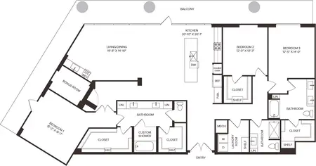 Residences at 6G FloorPlan 26