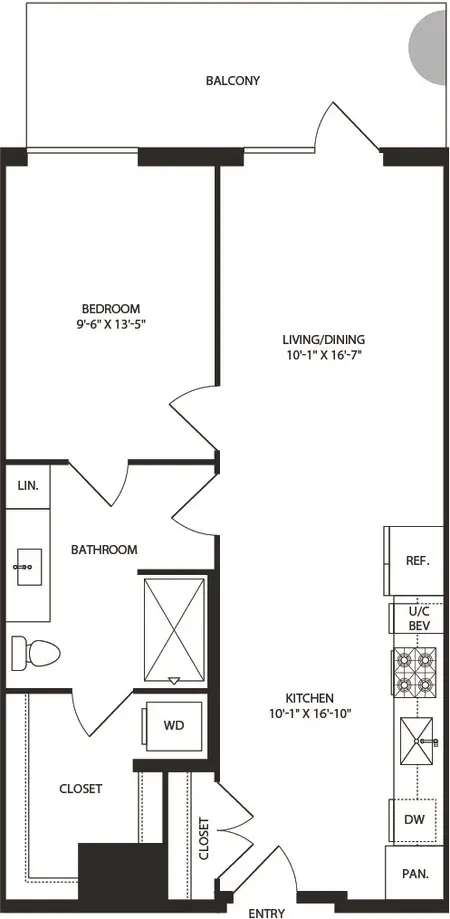 Residences at 6G FloorPlan 4