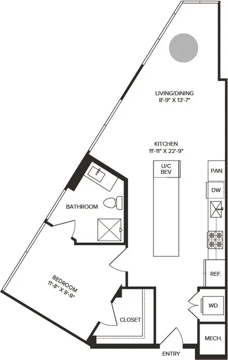 Residences at 6G FloorPlan 5