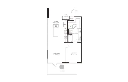 Residences at 6G FloorPlan 7