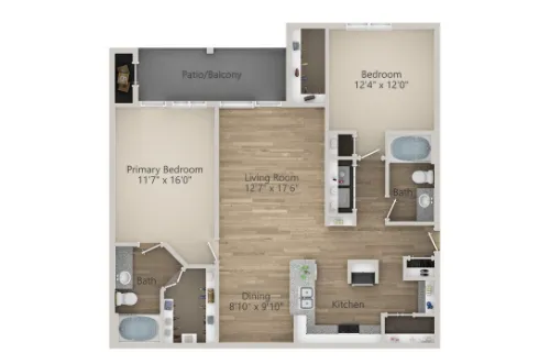 Riachi at One21 Floor plan 13