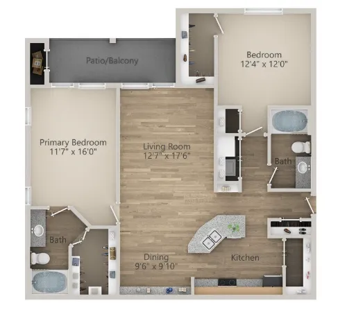 Riachi at One21 Floor plan 18
