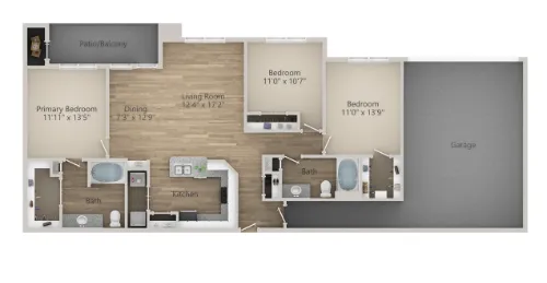 Riachi at One21 Floor plan 23
