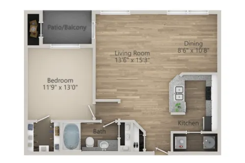 Riachi at One21 Floor plan 3