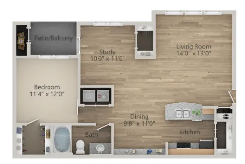 Riachi at One21 Floor plan 6
