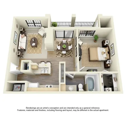 Saxony at Chase Oaks Floorplan 2