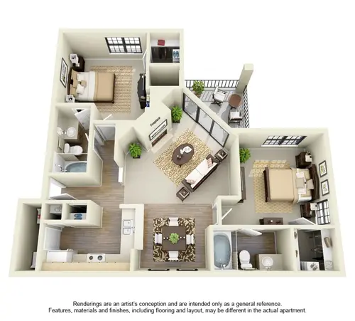 Saxony at Chase Oaks Floorplan 5