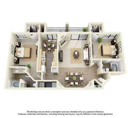 Saxony at Chase Oaks Floorplan 6