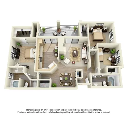 Saxony at Chase Oaks Floorplan 7
