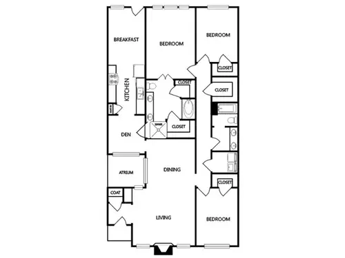 Shiloh Park Townhomes Plano Floorplan 10