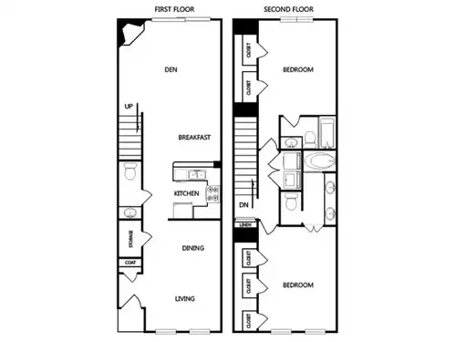 Shiloh Park Townhomes Plano Floorplan 2