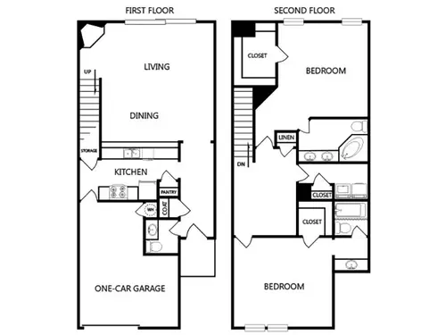 Shiloh Park Townhomes Plano Floorplan 7