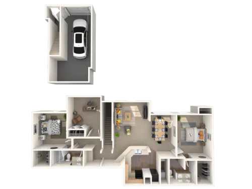 Somerset at Spring Creek Floor plan 11