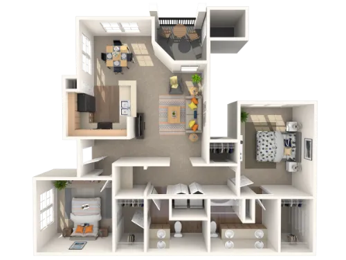 Somerset at Spring Creek Floor plan 7