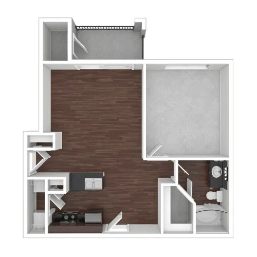 St. Martin Apartments Frisco Floor plan 1
