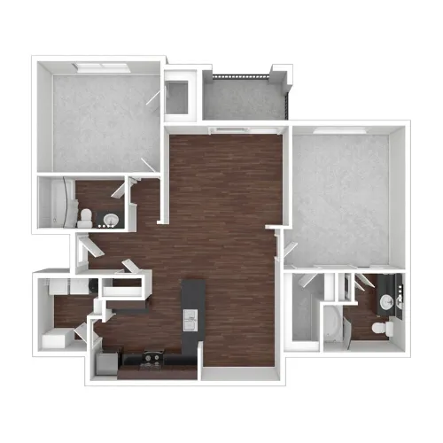 St. Martin Apartments Frisco Floor plan 10