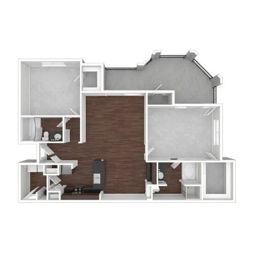 St. Martin Apartments Frisco Floor plan 13