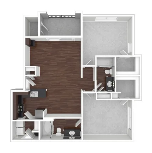 St. Martin Apartments Frisco Floor plan 14