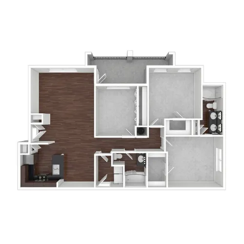 St. Martin Apartments Frisco Floor plan 15