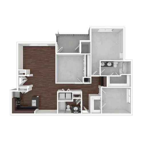 St. Martin Apartments Frisco Floor plan 16