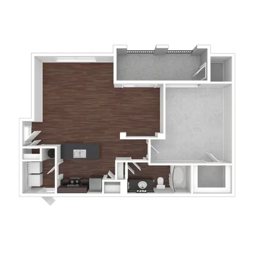 St. Martin Apartments Frisco Floor plan 3