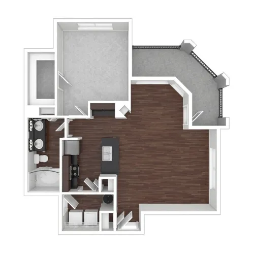 St. Martin Apartments Frisco Floor plan 6