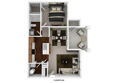 The Abigail Apartments DeSoto Floorplan 1