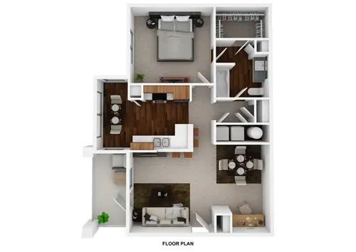 The Abigail Apartments DeSoto Floorplan 2