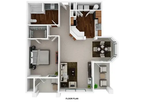 The Abigail Apartments DeSoto Floorplan 3