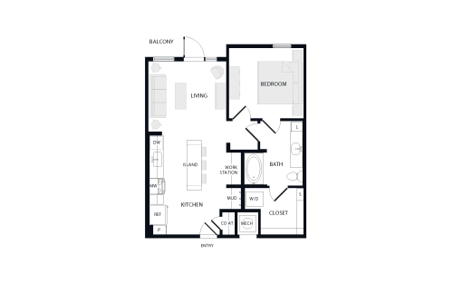 The Annabel at Assembly Park Floorplan 15