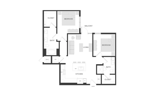The Annabel at Assembly Park Floorplan 31