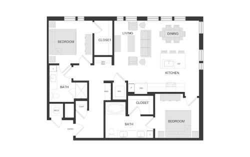 The Annabel at Assembly Park Floorplan 41