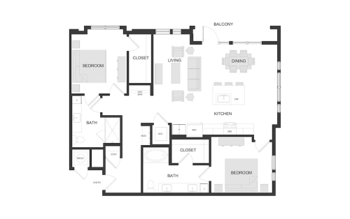 The Annabel at Assembly Park Floorplan 42