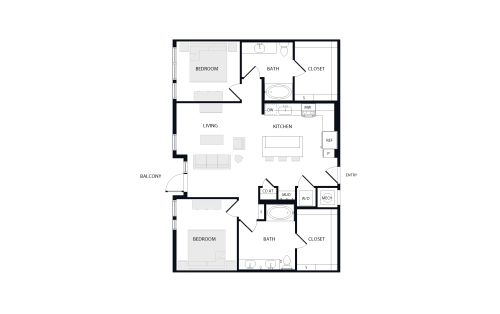 The Annabel at Assembly Park Floorplan 43