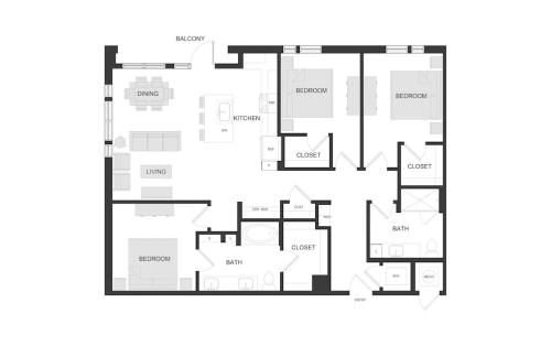 The Annabel at Assembly Park Floorplan 56