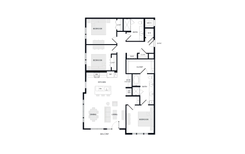 The Annabel at Assembly Park Floorplan 60