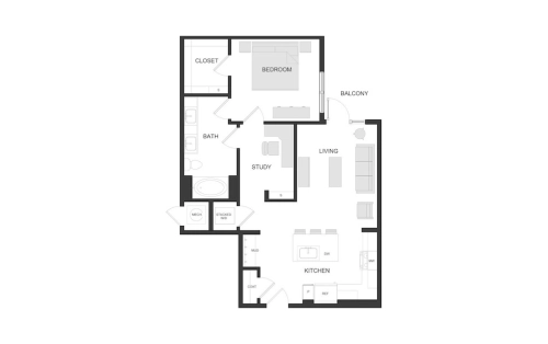 The Annabel at Assembly Park Floorplan 8