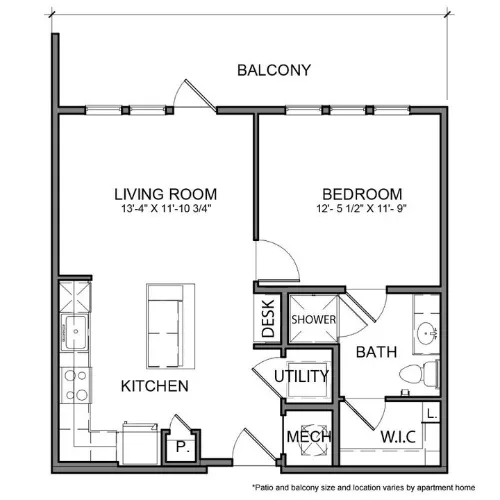 The Beacon Apartments Plano Floor plan 10