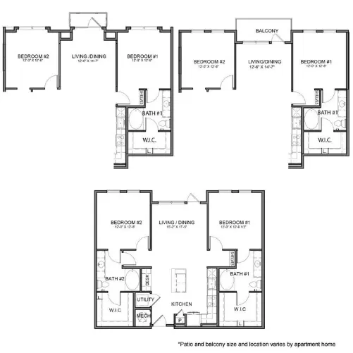 The Beacon Apartments Plano Floor plan 21