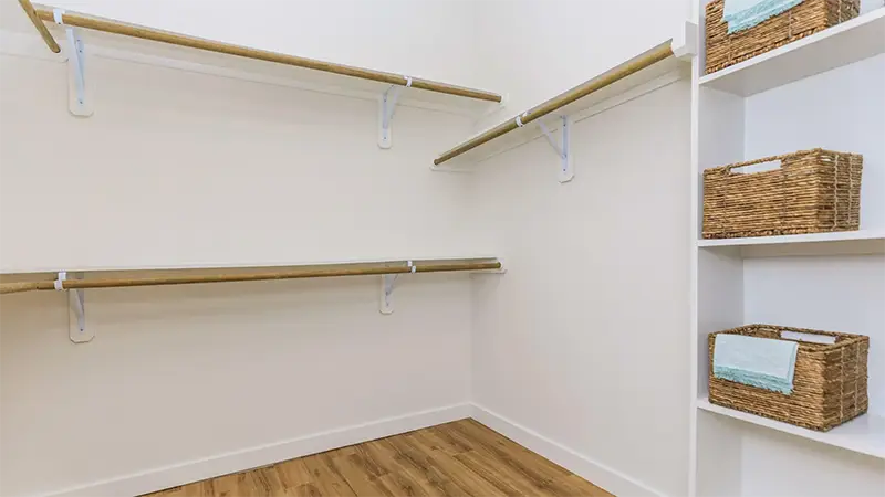 The Dacoma Apartments Walk-In Closets
